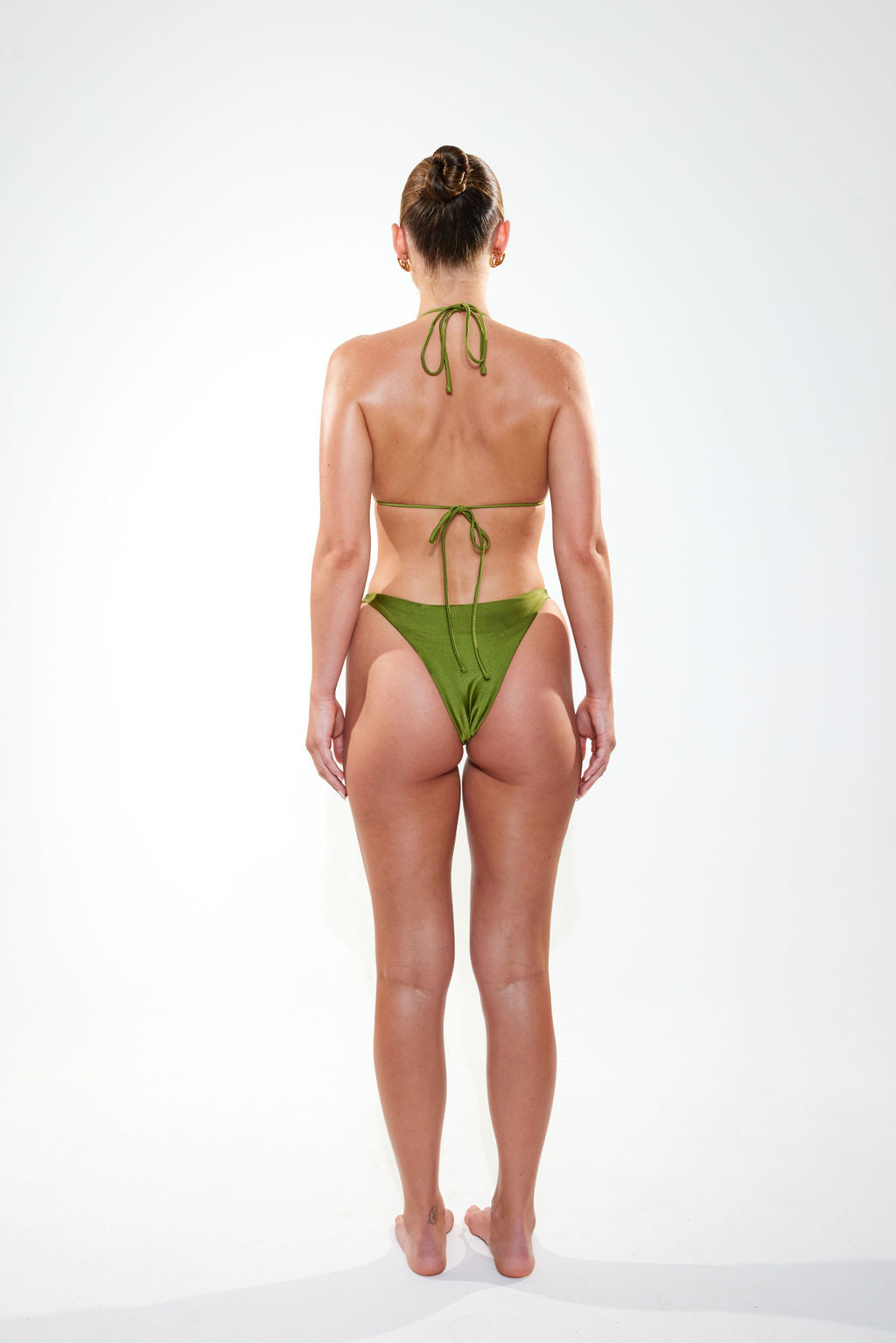 La Playa Triangl Top | Moss
