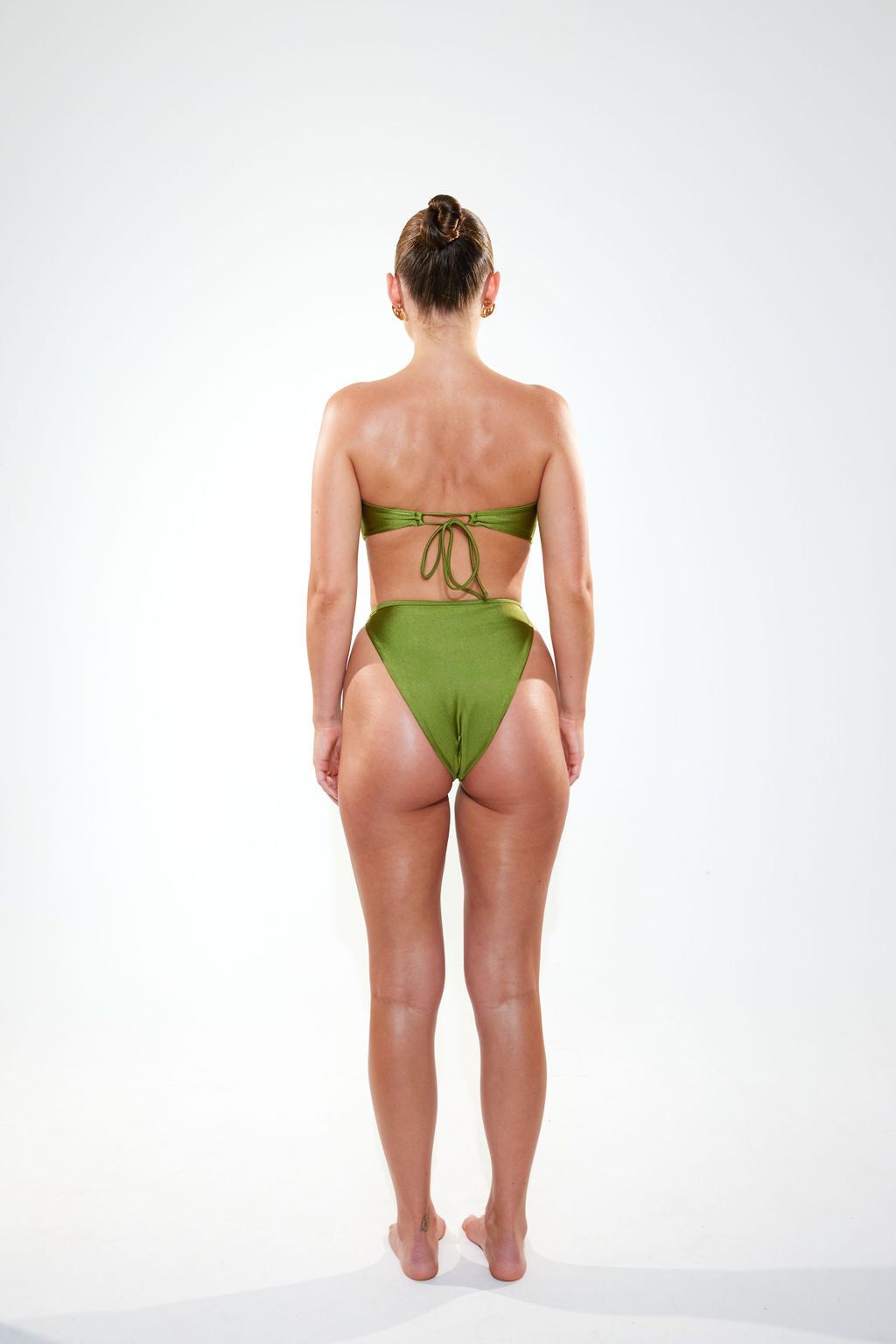 High Waisted Bottom | Moss