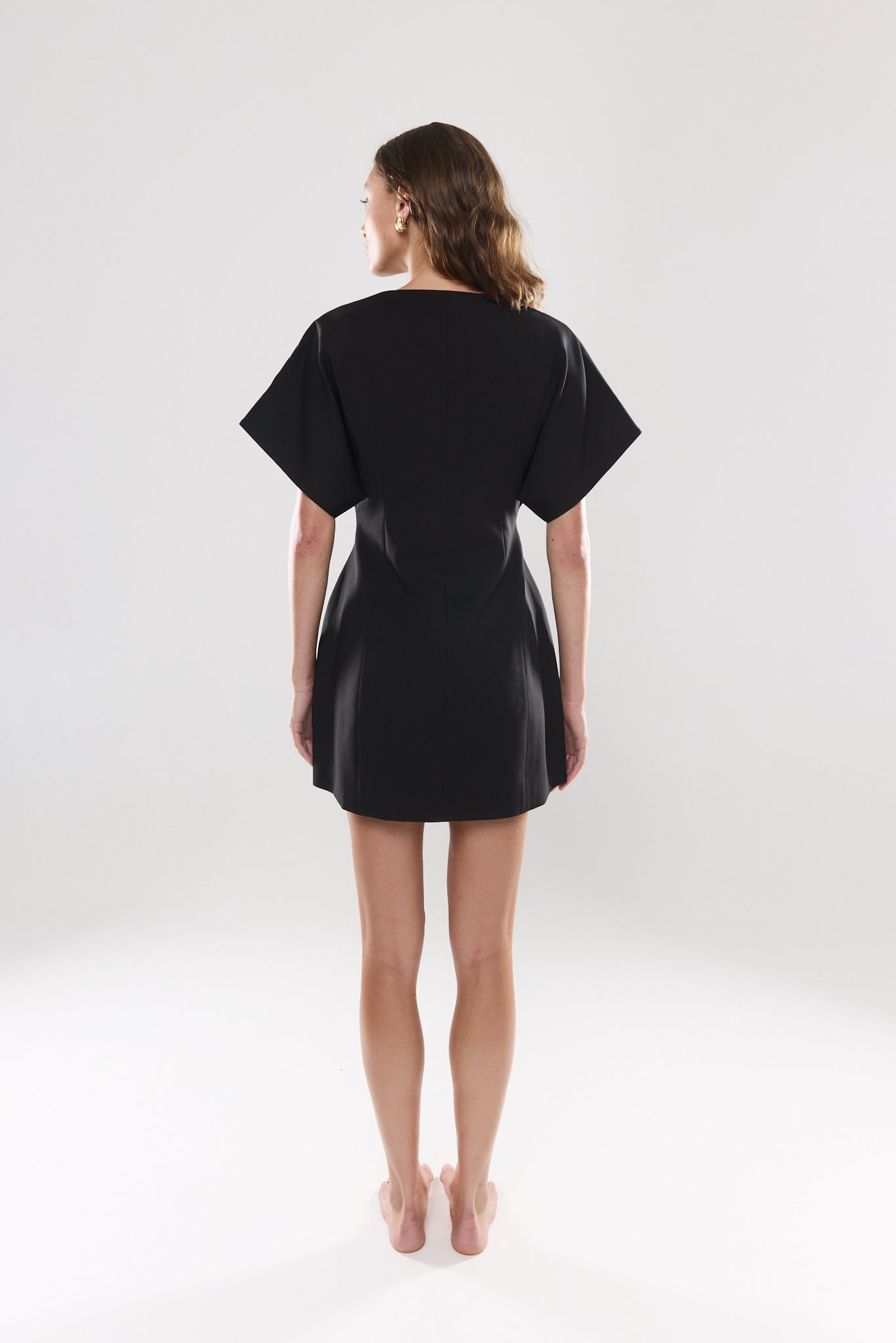 Verano Mini Dress in Noir - Coming Soon